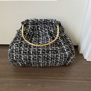 Tweed purse